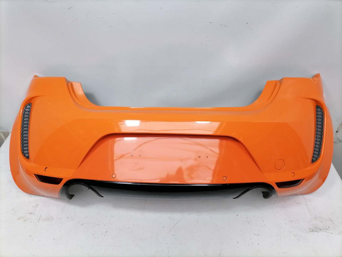 Seat Leon 1P Bj.2009 Sto&szlig;stange Stossf&auml;nger hinten Sport LP2C Leuchtorange